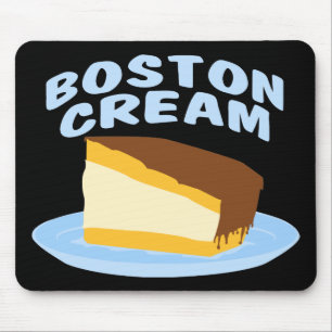 Mousepad Torta de creme de Boston