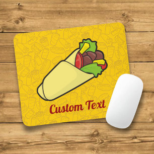 Mousepad Tortilla Sandwich Molha Mouse