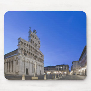 Mousepad Toscana, Lucca, Piazza San Michele ao Amanhecer