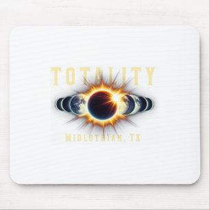 Mousepad Total de Eclipse Solar Total Tx 2024 Midlothian Ap