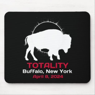 Mousepad Totalidade do Eclipse Solar de Nova Iorque abril 8