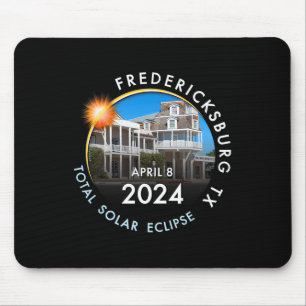 Mousepad Totalidade do Eclipse Solar Fredericksburg T 2024