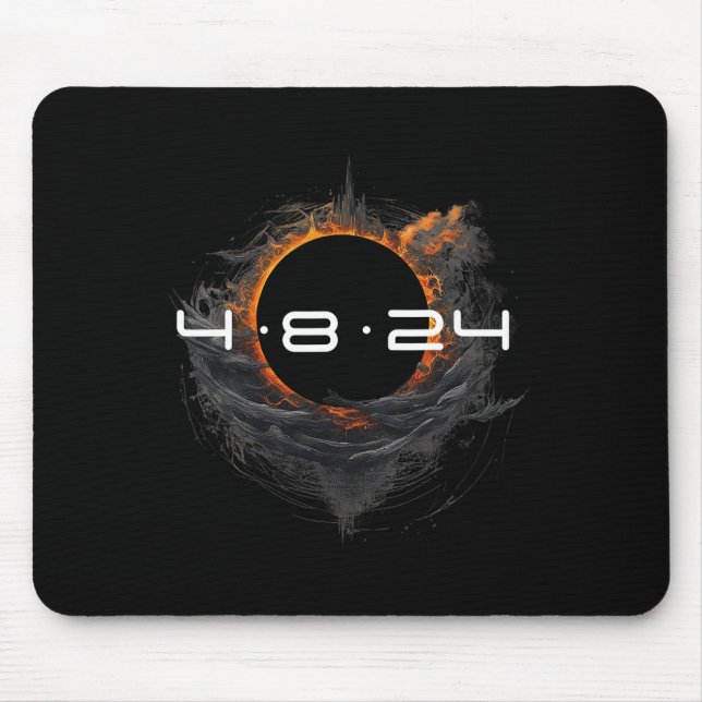 Mousepad Totalidade Primavera 2024 4-8-2024 Eclipse Solar T (Frente)