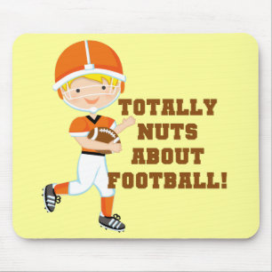 Mousepad Totalmente loucos sobre o futebol