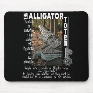 MOUSEPAD TOTEM DO JACARÉ/CROCODILO