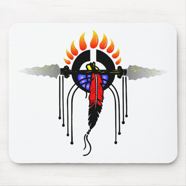 Mousepad Totem indiano (Frente)