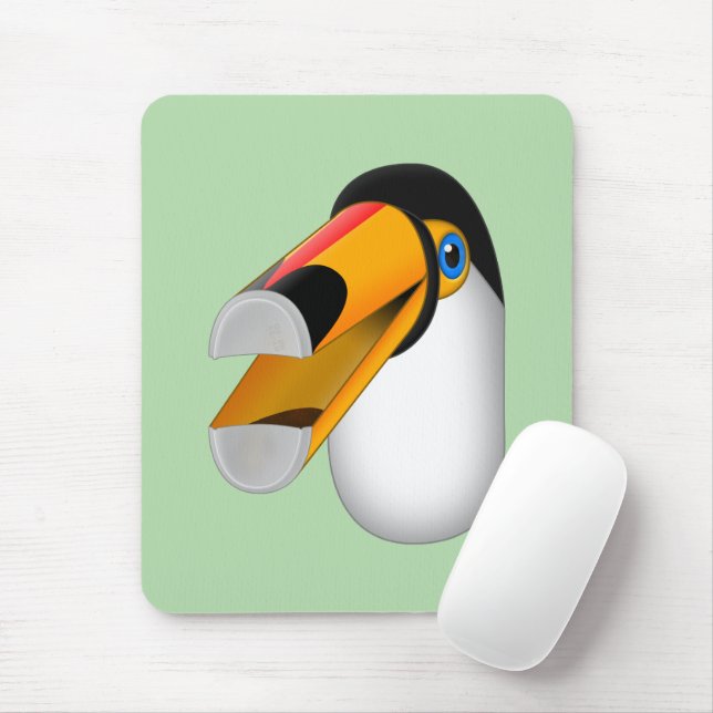 Mousepad Tou-can - (Com mouse)