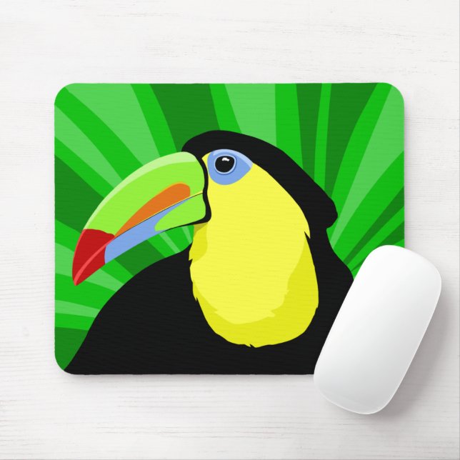 Mousepad Toucan (Com mouse)
