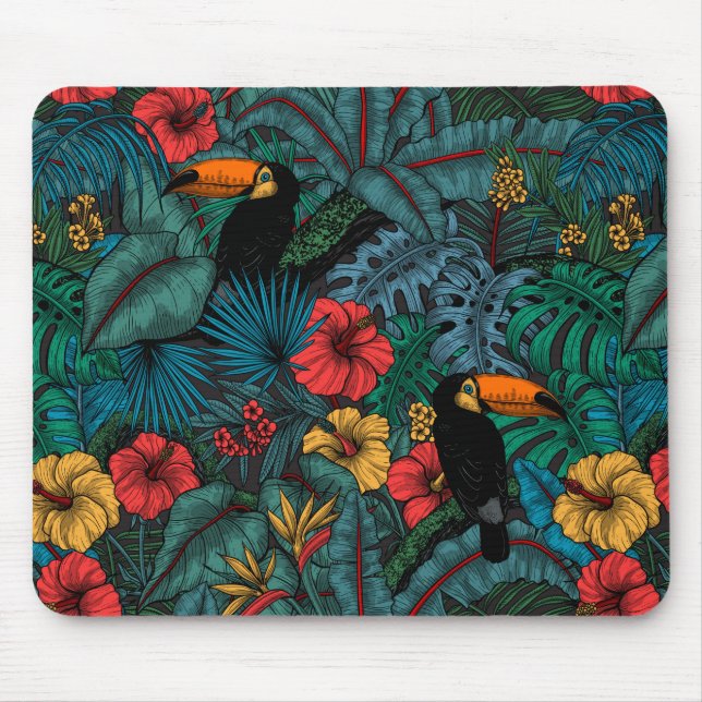 Mousepad Toucan garden (Frente)