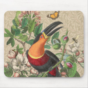 Mousepad Toucan Jungle Tropical Bird Beauful Antiguidade