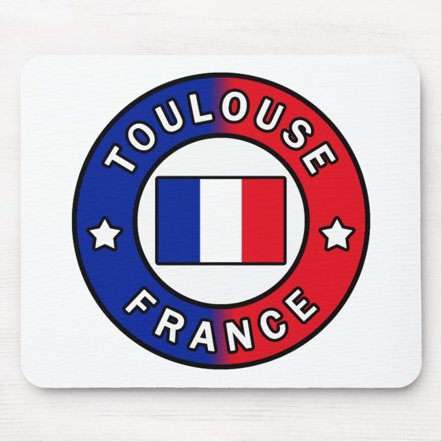 Mousepad Toulouse França (Frente)