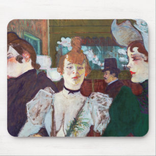 Mousepad Toulouse-Lautrec - La Goulue chegando ao Rouge