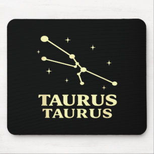 Mousepad Touro astrologia signo constelação zodíaco