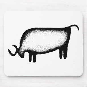 Mousepad Touro - preto