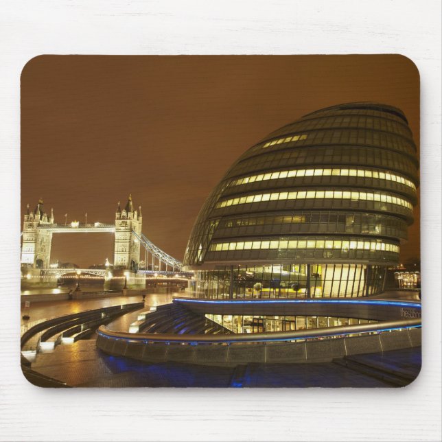 Mousepad Tower Bridge e Greater London Authority (Frente)