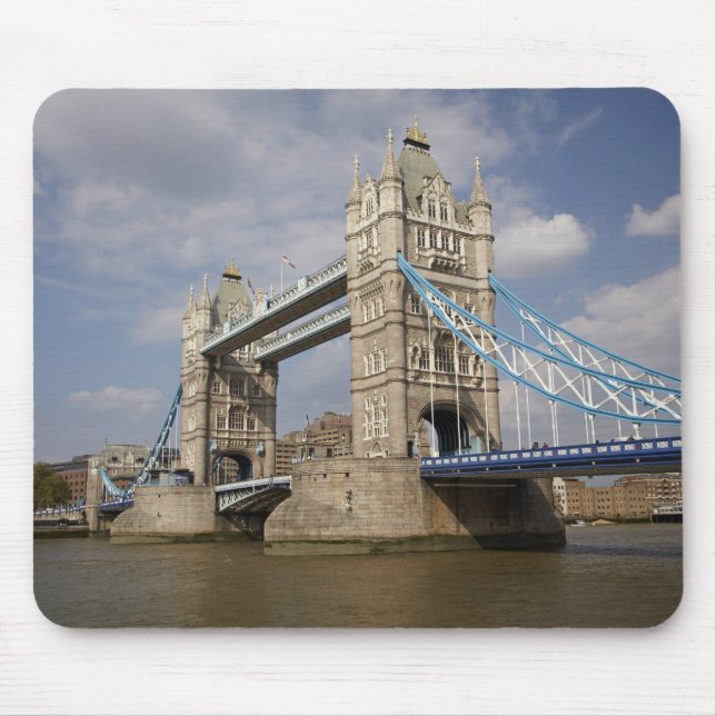 Mousepad Tower Bridge e Rio Tâmisa, Londres, (Frente)