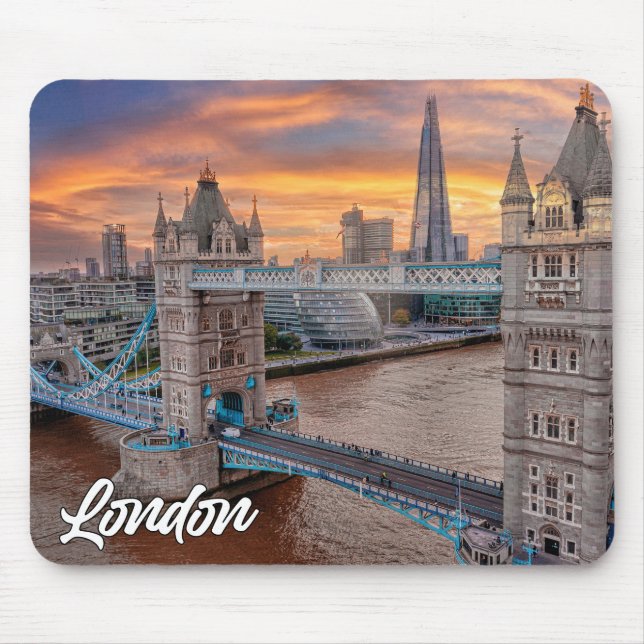 Mousepad Tower Bridge, Londres, Inglaterra (Frente)
