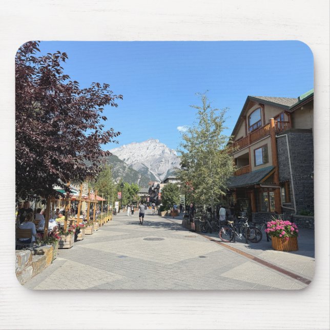 Mousepad Town of Canmore in Alberta Canada (Frente)