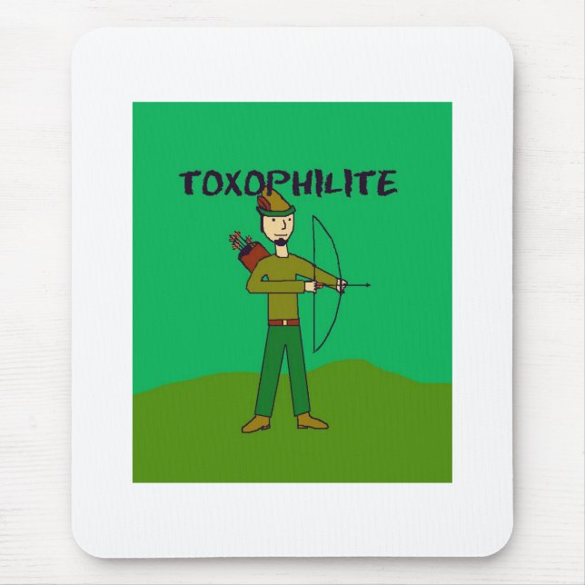 Mousepad toxophilite (Frente)