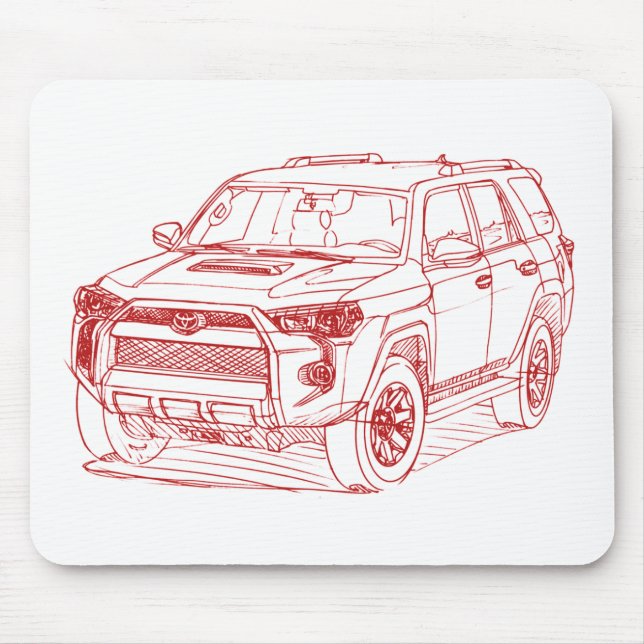 Mousepad Toy 4Runner 2014 (Frente)