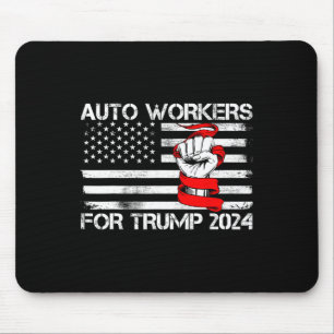Mousepad Trabalhadoras Para Trump 2024 Homens Mulheres
