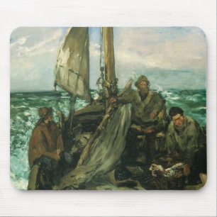 Mousepad Trabalhadores do Mar por Edouard Manet, Arte Antig