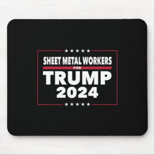 Mousepad Trabalhadores Metalúrgicos para Trump Presidente 2