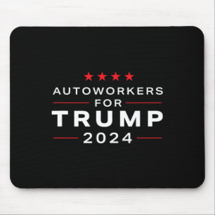 Mousepad Trabalhadores Para Trump 2024 - Design Trump Union