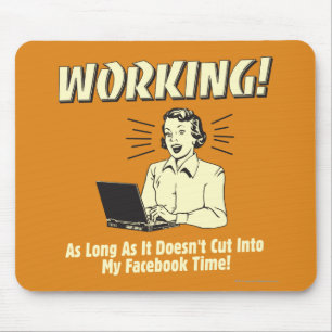 Mousepad Trabalhando: Corte na Hora do Facebook