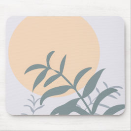 Mousepad Trabalho de arte de Abstrato minimalista simples |