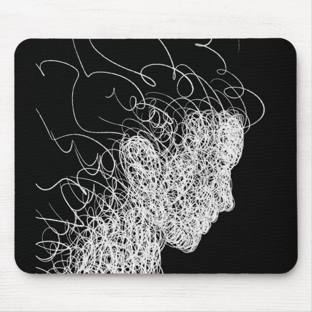 Mousepad Trabalho de arte de Linhas (Frente)
