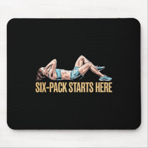 Mousepad Trabalho de Malhação de Bicicleta de Exercício de