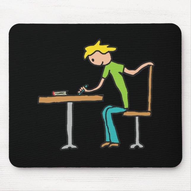 Mousepad Trabalho doméstico (Frente)