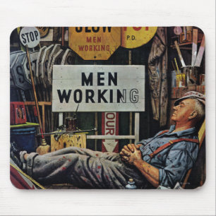 Mousepad Trabalho dos homens