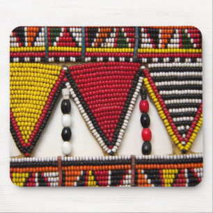 Mousepad Trabalho Maasai em Contas