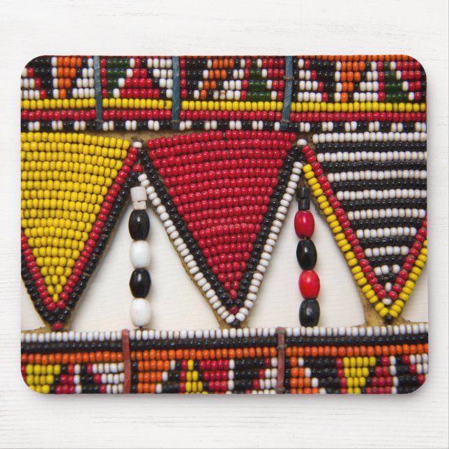 Mousepad Trabalho Maasai em Contas (Frente)