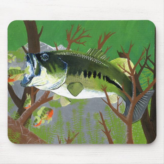 Mousepad Trabalhos de arte de vencimento por B. rei, (Frente)