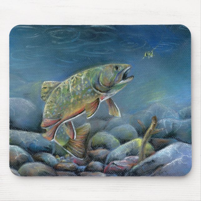 Mousepad Trabalhos de arte de vencimento por Y. Pozynich, (Frente)