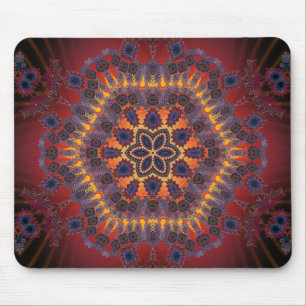 Mousepad Trabalhos de arte psicadélicos da Laço-Tintura: