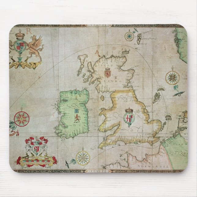 Mousepad Trace mostrar a rota da frota da armada (Frente)