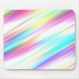Mousepad Traços do Pincel Arco-Íris do Pastel