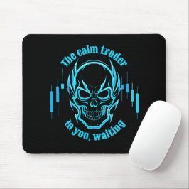 Mousepad Trade Motivation | Skull | Calm Trader