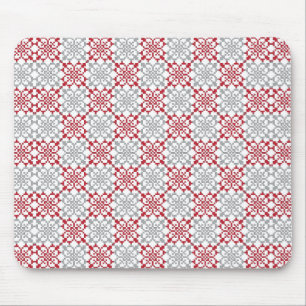 Mousepad Tradicional letão Sinal SUN padrão geométrico I