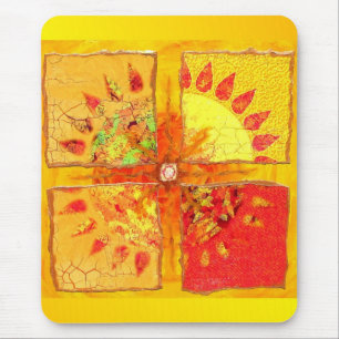 Mousepad Traga para trás o cartão de Sun