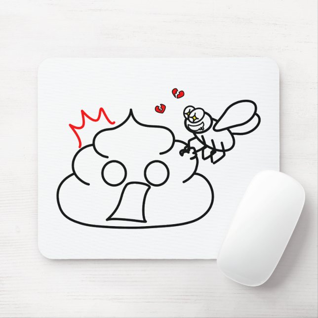 Mousepad Traição - Brootsch, o PooPoo (Com mouse)