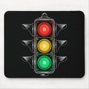 Mousepad Traje de semáforo Crianças Adultas Traje Trasto de