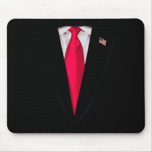 Mousepad Traje do Presidente dos EUA Trump Roupa engraçada