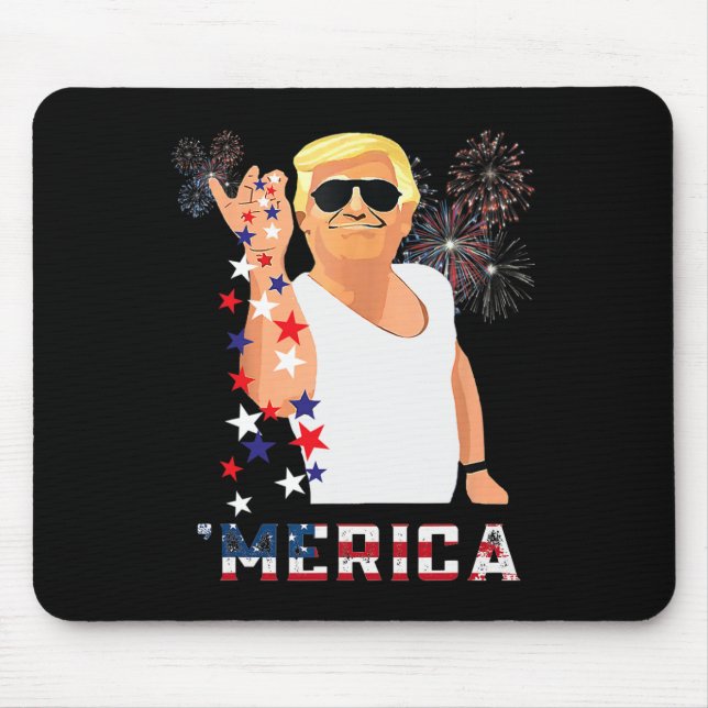 Mousepad Trajes de Trump (Frente)