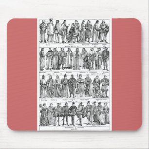 Mousepad Trajes históricos