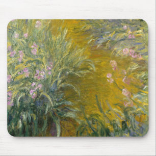 Mousepad Trajeto de Claude Monet   através das íris